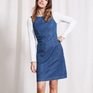 Boden WW039 Chino Tunic Jean Dress